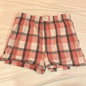 American Eagle Outfitters Gray and Pink Boxers Soft Cotton Comfort